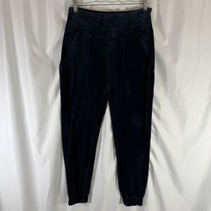 prAna Velvet Pants Women's Small Blue Pull On Zip Pockets Mid Rise Jogger